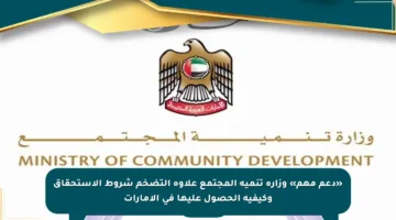 «دعم مهم» وزارة تنمية المجتمع علاوة التضخم شروط الاستحقاق وكيفية الحصول عليها في الإمارات